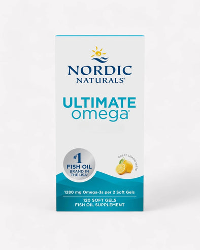 ULTIMATE OMEGA NORDIC NATURALS 1280mg (120 SOFTGELS)