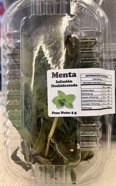 MENTA INFUSIÓN DESHIDRATADA