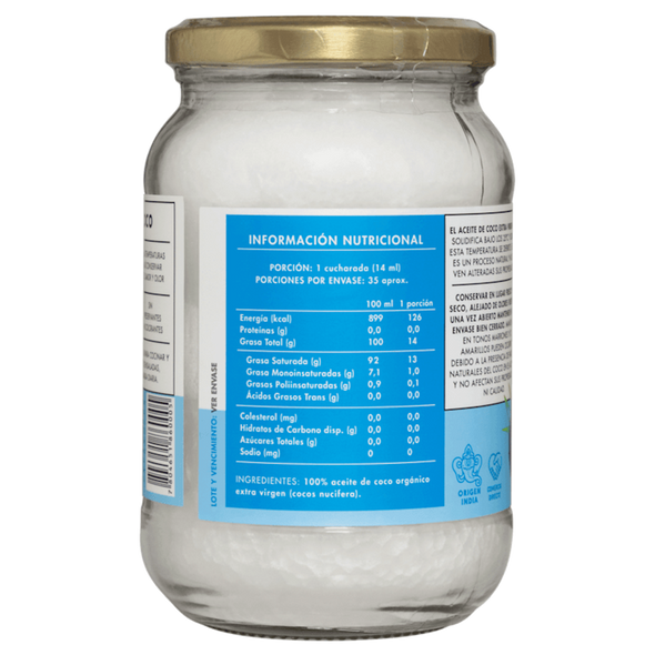 ACEITE DE COCO ORGÁNICO MANARE (500ML)