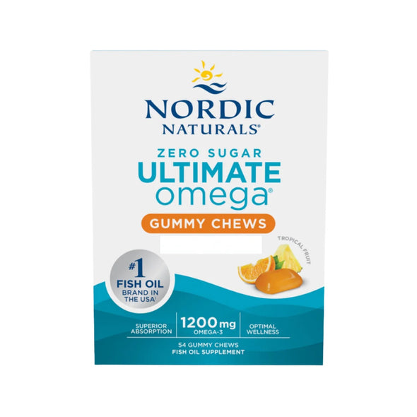 OMEGA GUMMY ULTIMATE NORDIC NATURALS 1200mg (54 GOMITAS)