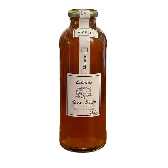 VINAGRE DE MANZANA ARTESANAL SABORES DE MI JARDÍN (475 mL)